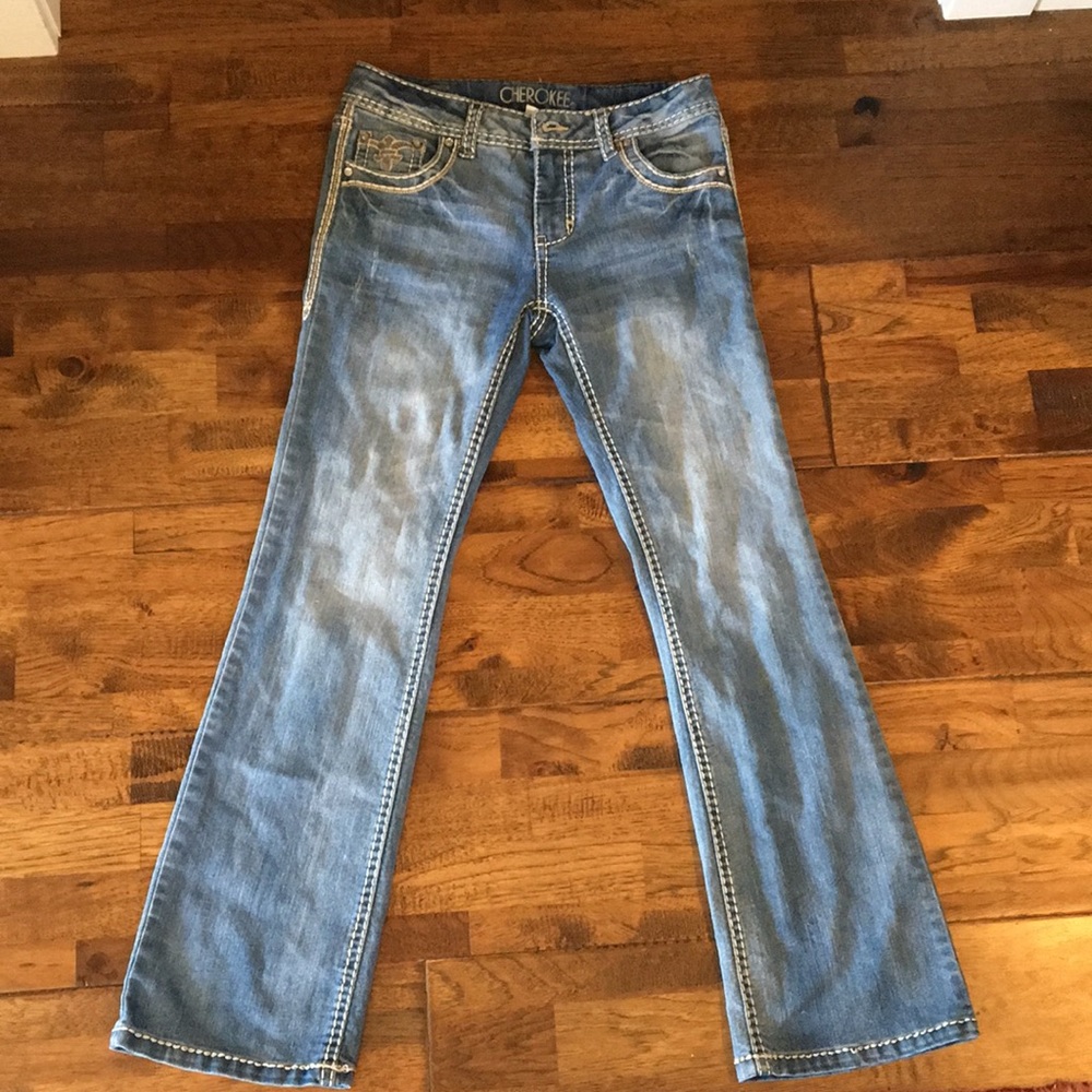Bootcut Blue Jeans